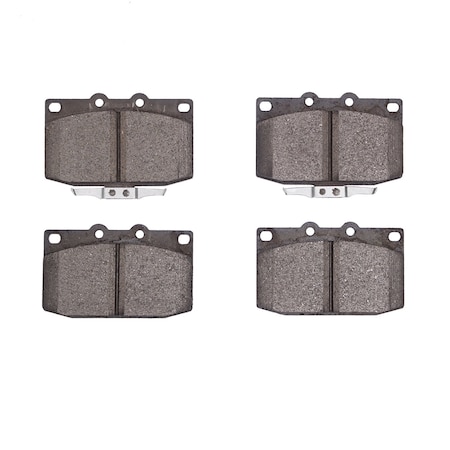 5000 Advanced Brake Pads - Semi Metallic, Long Pad Wear, Front